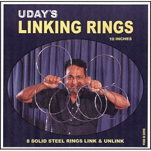 10 inch Linking Rings (8) by Uday – Trick