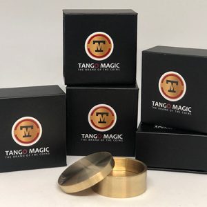 Okito Box Half Dollar (w/online instructions) (B0005) by Tango Magic – Trick