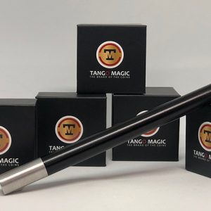 Mini Magic Wand in Black (with silver tips)( W003 ) by Tango-Trick