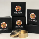 Okito Coin Box (BRASS w/Online Instructions)(B0028) One Dollar by Tango Magic – Trick