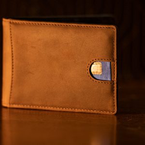 FPS Wallet Brown (Gimmicks and Online Instructions) by Magic Firm – Trick
