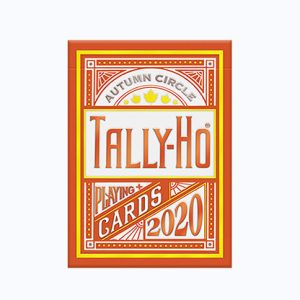 Tally-Ho Autumn Circle Back Playing Cards