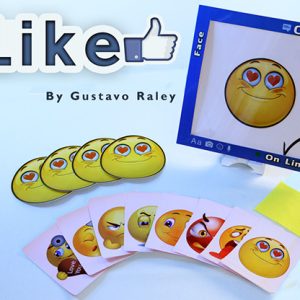 LIKE (Gimmicks and Online Instructions) by Gustavo Raley – Trick