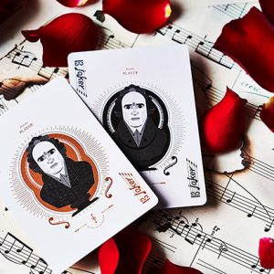 Piano Player Three-Key Edition Playing Cards by Bocopo