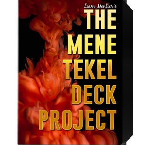 The Mene Tekel Deck Blue Project with Liam Montier (Gimmicks and Online Instructions) – Trick
