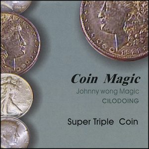 Super Triple Coin (with DVD) by Johnny Wong – Trick
