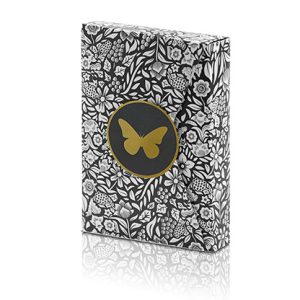Limited Edition Butterfly Playing Cards (Black and Gold) by Ondrej Psenicka