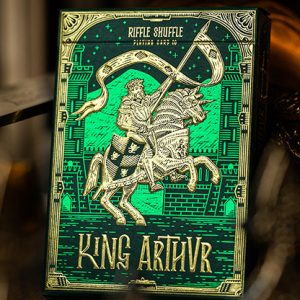 King Arthur (Emerald Saga) Playing Cards by Riffle Shuffle