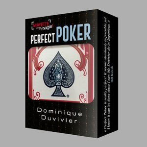 Perfect Poker (Gimmicks and Online Instructions) by Dominique Duvivier   – Trick