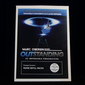 OUTSTANDING Refill Cards (Blank) by Marc Oberon – Trick