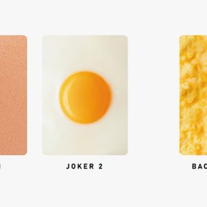 The Sandwich Series (Egg) Playing Cards