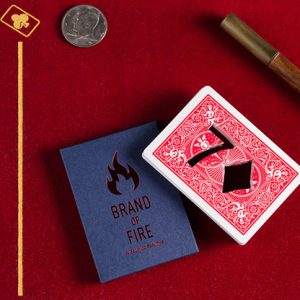 BRAND OF FIRE / RED (Gimmicks and Online Instructions) by Federico Poeymiro – Trick
