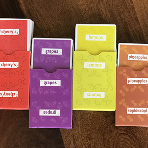 Limited Edition Flavors Playing Cards – Pears