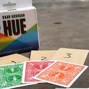 HUE Red (Gimmicks and Online Instructions) by Kaan Akdogan and MagicfromHolland – Trick