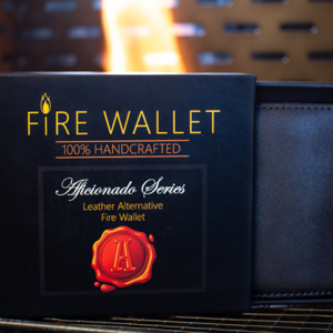The Aficionado Fire Wallet (Gimmick and Online Instructions) by Murphy’s Magic Supplies Inc.  – Trick