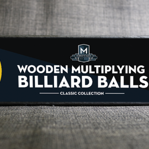 Wooden Billiard Balls (2″ Yellow) by Classic Collections – Trick