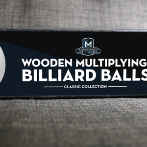 Wooden Billiard Balls (2″ White) by Classic Collections – Trick
