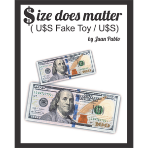 Size Does Matter USD (Gimmicks and Online Instructions) by Juan Pablo Magic