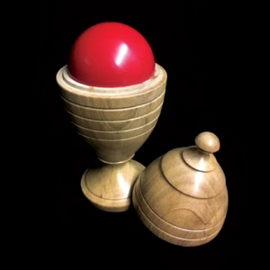 Deluxe Wooden Ball Vase by Merlins Magic – Trick