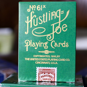 Limited Edition Hustling Joe (Frog Back Green Box) Playing Cards