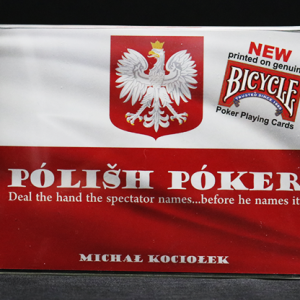 Bicycle Edition Polish Poker  (Gimmicks and Online Instructions) by Michal Kociolek – Trick