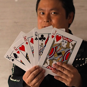 Jumbo Princess Card Trick by Tejinaya Magic – Trick