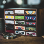 Wooden Playing Cards Cabinet (15 Deck Case) by TCC – Trick
