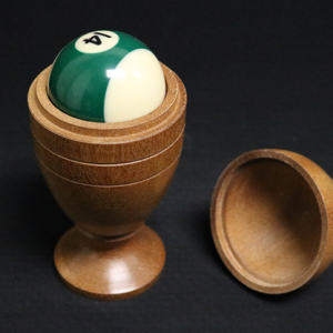Deluxe Wooden Pool Ball Vase by Merlins Magic – Trick