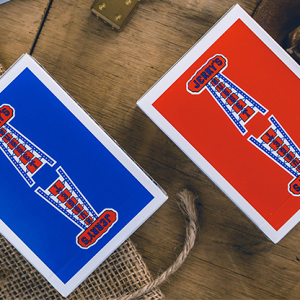 Modern Feel Jerry’s Nuggets Gaff (Blue and Red) Playing Cards