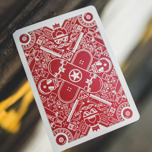 Skateboard V2 (Marked) Playing Cards by Riffle Shuffle