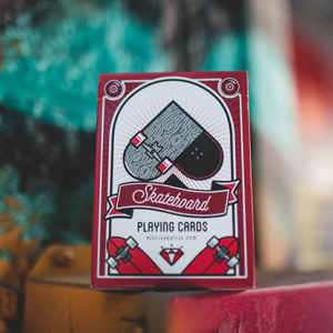 Skateboard V2 (Marked) Playing Cards by Riffle Shuffle