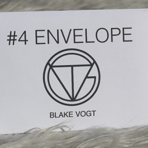 Number 4 Envelope (Gimmicks and Online Instructions) by Blake Vogt – Trick