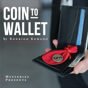 Coin to Wallet (Gimmicks and Online Instructions) by Rodrigo Romano and Mysteries – Trick