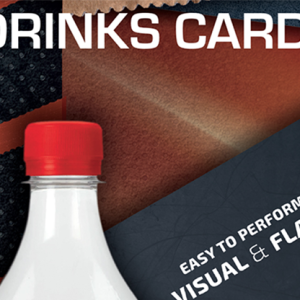 Drink Card KIT for Astonishing Bottle (Gimmick and Online Instructions) by João Miranda and Ramon Amaral  – Trick