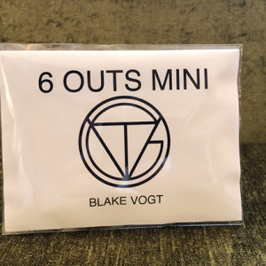 Six Outs Mini (Gimmicks and Online Instructions) by Blake Vogt – Trick
