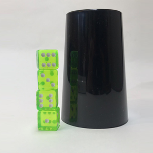 Dice Stacking Cup Pro (Gimmicks and Online Instructions) by Bazar de Magia – Trick