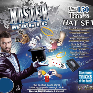 MASTER MAGIC 150 MAGIC HAT SET by Eddy’s Magic – Trick