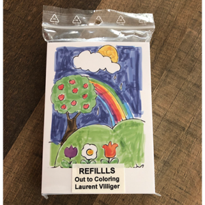 Refill (50) for Out To Coloring (STAGE) by Laurent Villiger – Trick