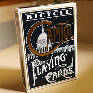 Bicycle Capitol (Navy Blue) Playing Cards by US Playing Card