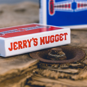 Jerry’s Nuggets Hofzinser Card (Red) by The Hanrahan Gaff Company