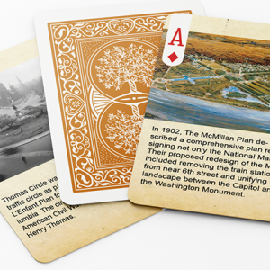 History Of Washington DC Playing Cards