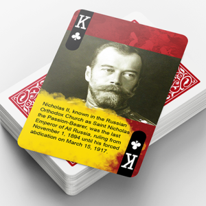 History Of Russian Revolution Playing Cards