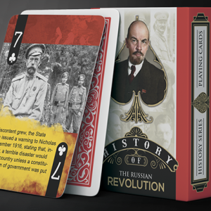 History Of Russian Revolution Playing Cards