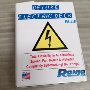 ELECTRIC DECK DELUXE (Blue) by Ronjo – Trick