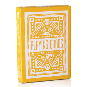 DKNG (Yellow Wheel) Playing Cards by Art of Play