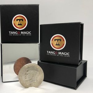Copper and Silver Half Dollar 1964 (w/DVD) (D0140) by Tango – Tricks