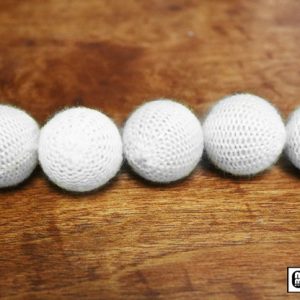 Crochet 5 Ball combo Set (1″/White) by Mr. Magic – Trick