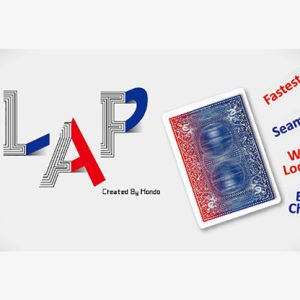 Modern Flap Card Double Sided (KS to QH / BLUE to RED) by Hondo