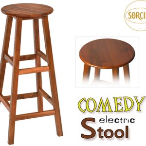 Comedy Electric Stool (Wood) by Sorcier Magic – Trick