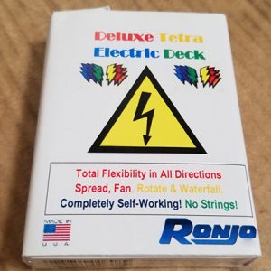 ELECTRIC DECK DELUXE – TETRA 4 COLOR FANNING by Ronjo – Trick
